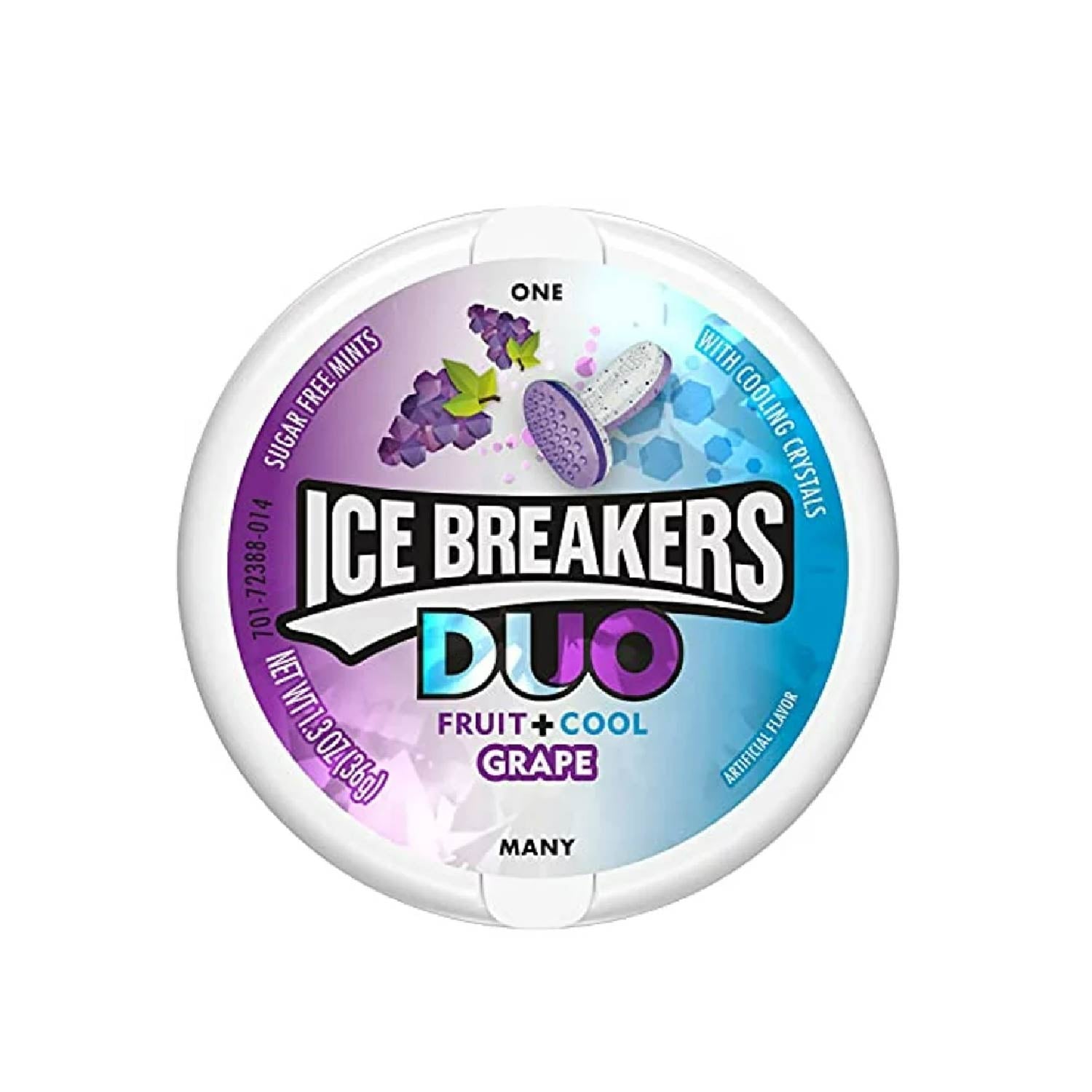 ICE BREAKERS Duo Grape Sugar-Free Mints - 1.3oz – Contarmarket