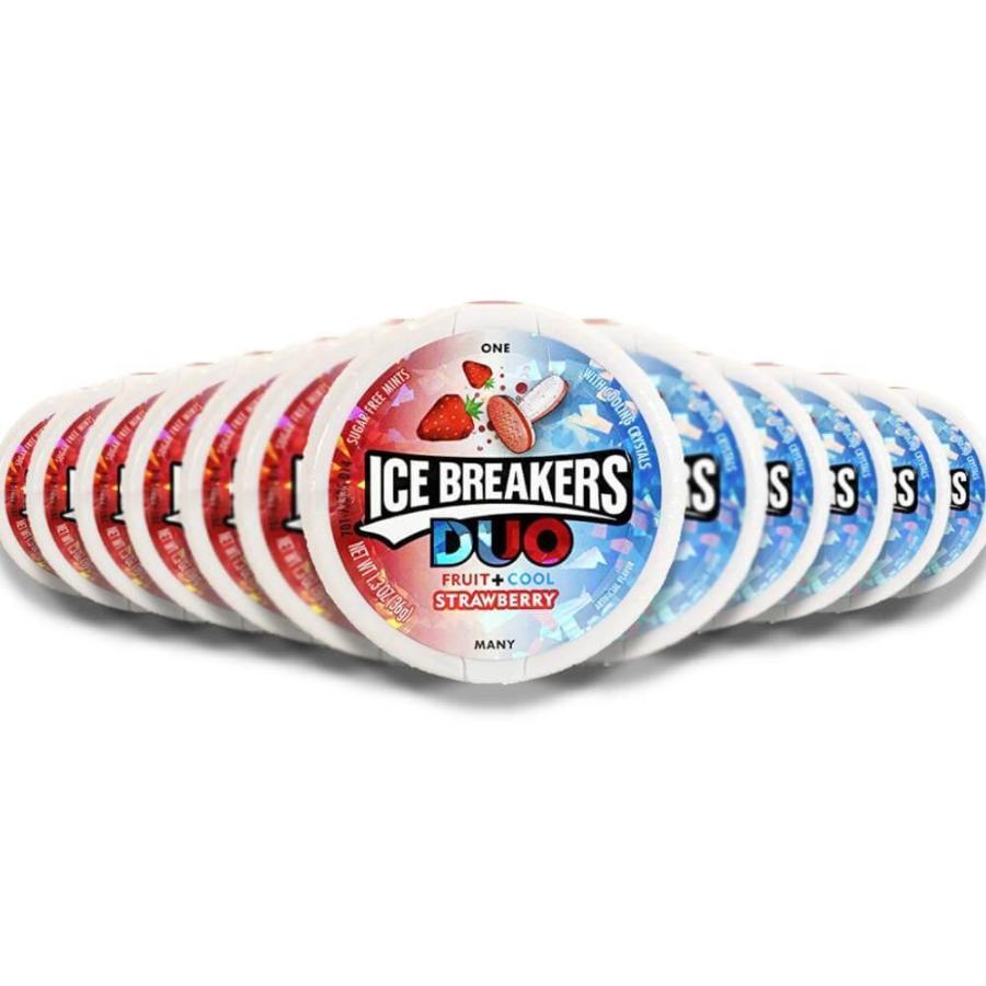 Ice Breakers DUO Mints Strawberry 8 ct - 24 Pack - ( 192 ct ...