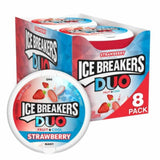 Ice Breakers DUO Mints Strawberry  8 Ct