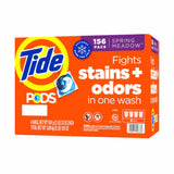 Tide - Pods Liquid Laundry Detergent Pacs, Spring Meadow - 156 Ct