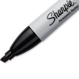 Sharpie - Permanent Marker, Chisel Tip, Black - 48 Pack