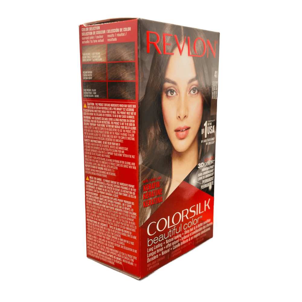 Revlon - Colorsilk,  #41 Medium Brown - 12 Pack