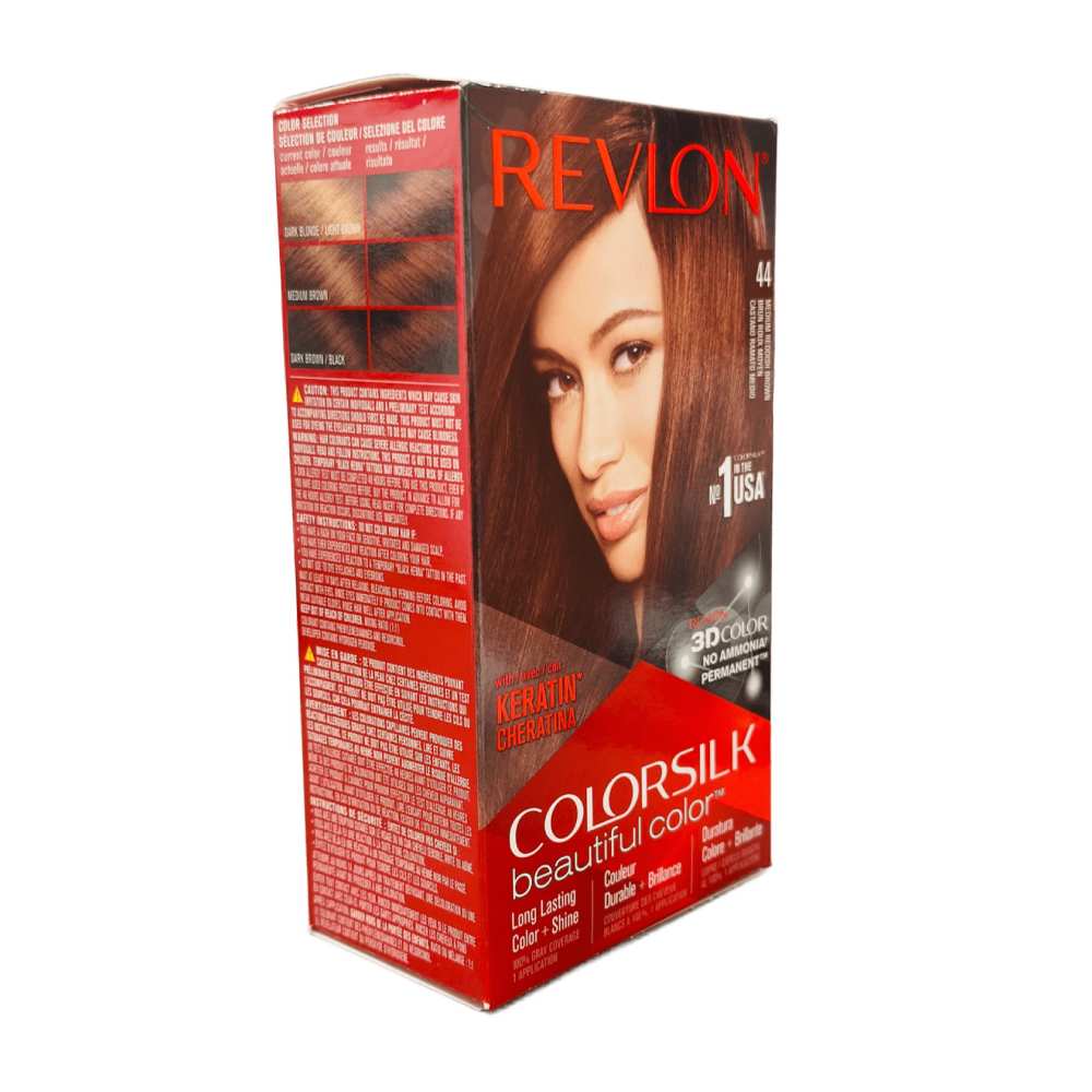 Revlon - Colorsilk, #44 Medium Reddish - 12 Pack