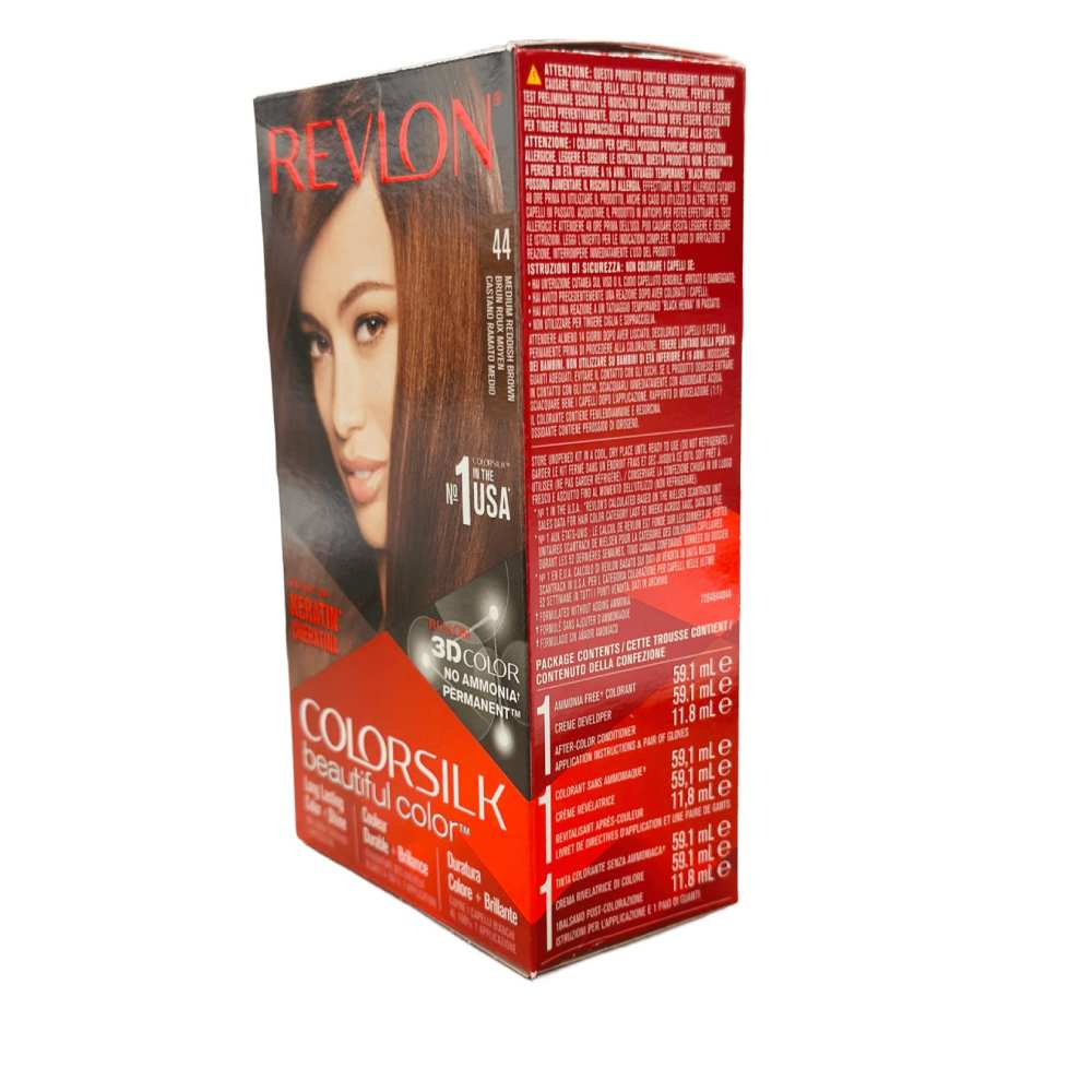 Revlon - Colorsilk, #44 Medium Reddish - 12 Pack