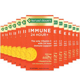 Nature's Bounty IMMUNE 24 HOUR + Immune Support 50-Softgels - 12 Pack