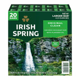 Irish Spring Deodorant Soap, Original Bulk - 3.7 Oz - 4 Pack/20 bars each