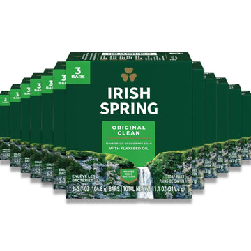 Irish Spring Bar Soap for Men, Original Clean - 3.7 oz