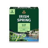 Irish Spring Deodorant Soap, Aloe -3 Bars -  3.7 Oz Each 54ct -  18 Pack