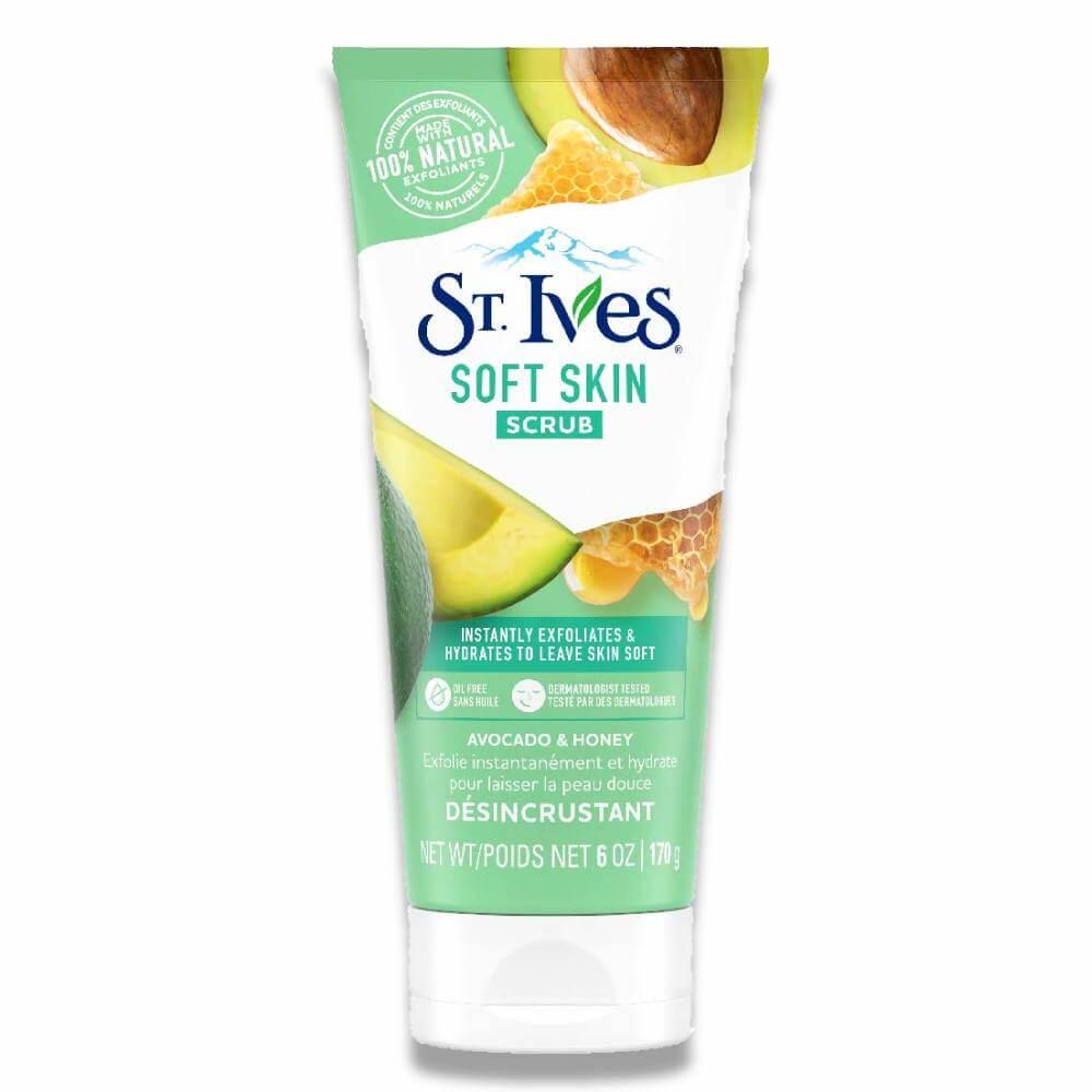 St. Ives Avocado & Honey Scrub 6 Oz 6 Pack Contarmarket