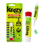 Krazy - Glue All Purpose Super Glue Instant Strong - 07 Oz - 48 Pack