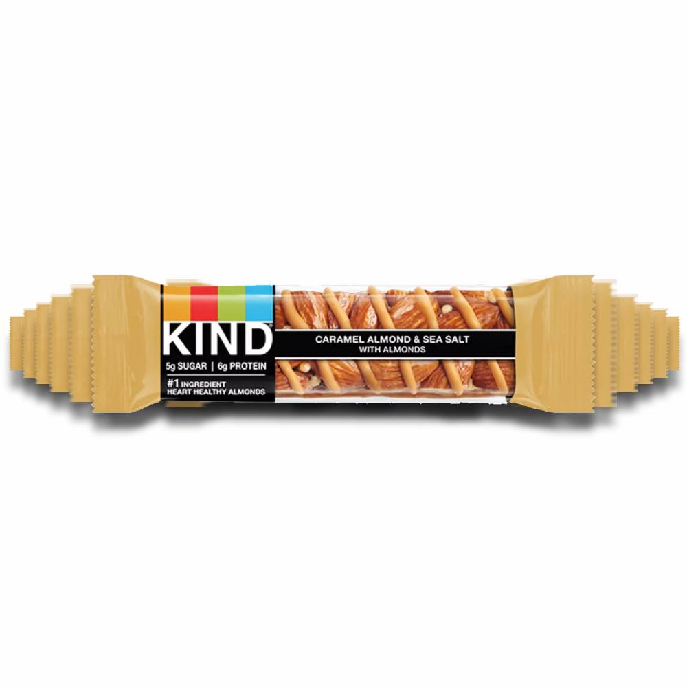 Kind Bar - Nut Bars Caramel Almond & Sea Salt Gluten Free Snack Bars - 1.4 Oz - 12 Pack