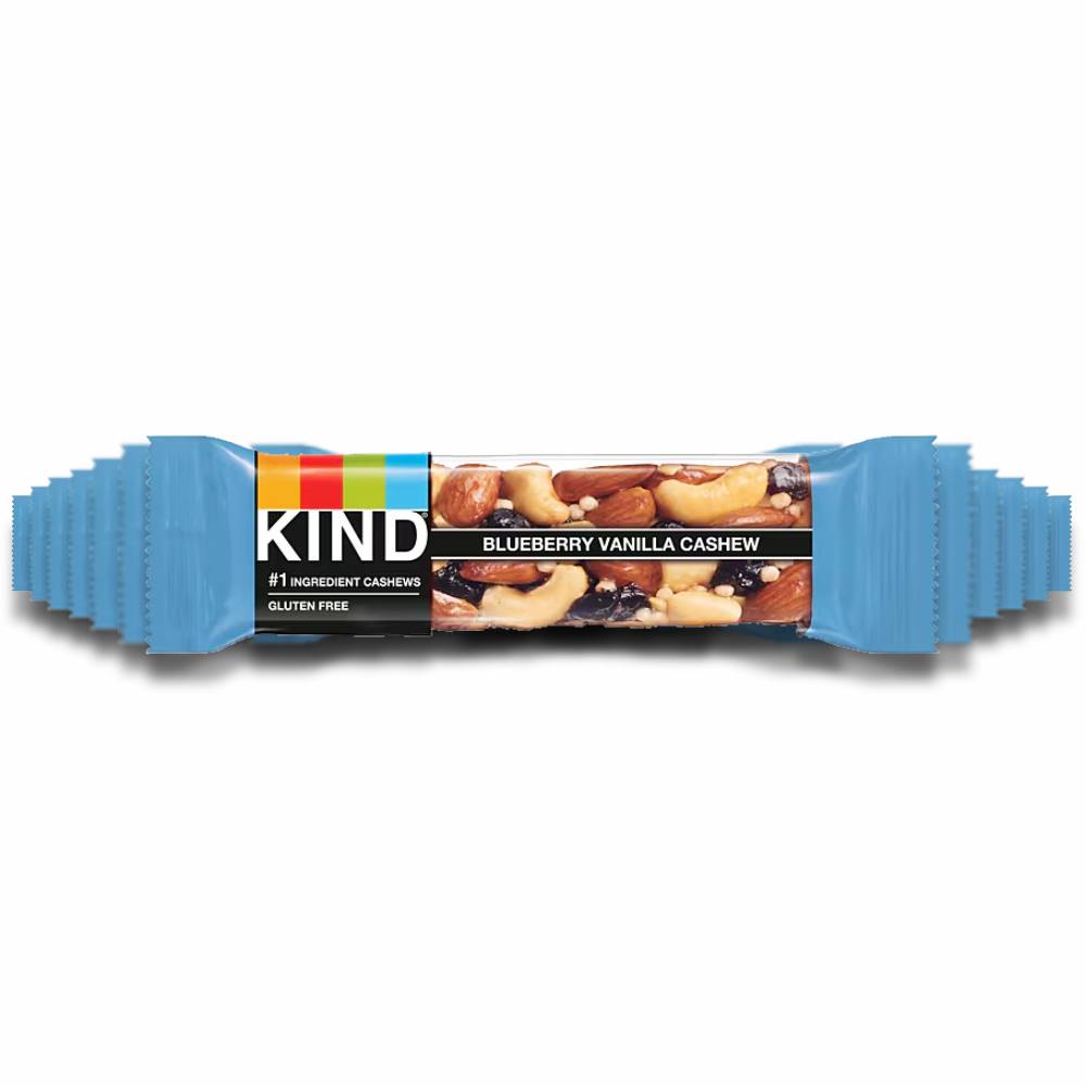 Kind Bar - Blueberry Vanilla & Cashew Nut Bar - 1.4 Oz - 12 Pack