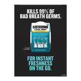 Listerine - Cool Mint Pocketpaks Breath Strips - 6 Pack - 72 Strips