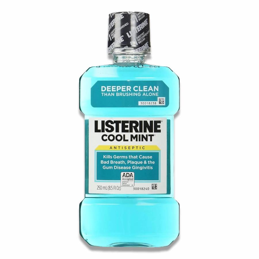 Listerine - Antiseptic Mouthwash Coolmint, Cool Mint - 8.5 Oz - 6 Pack