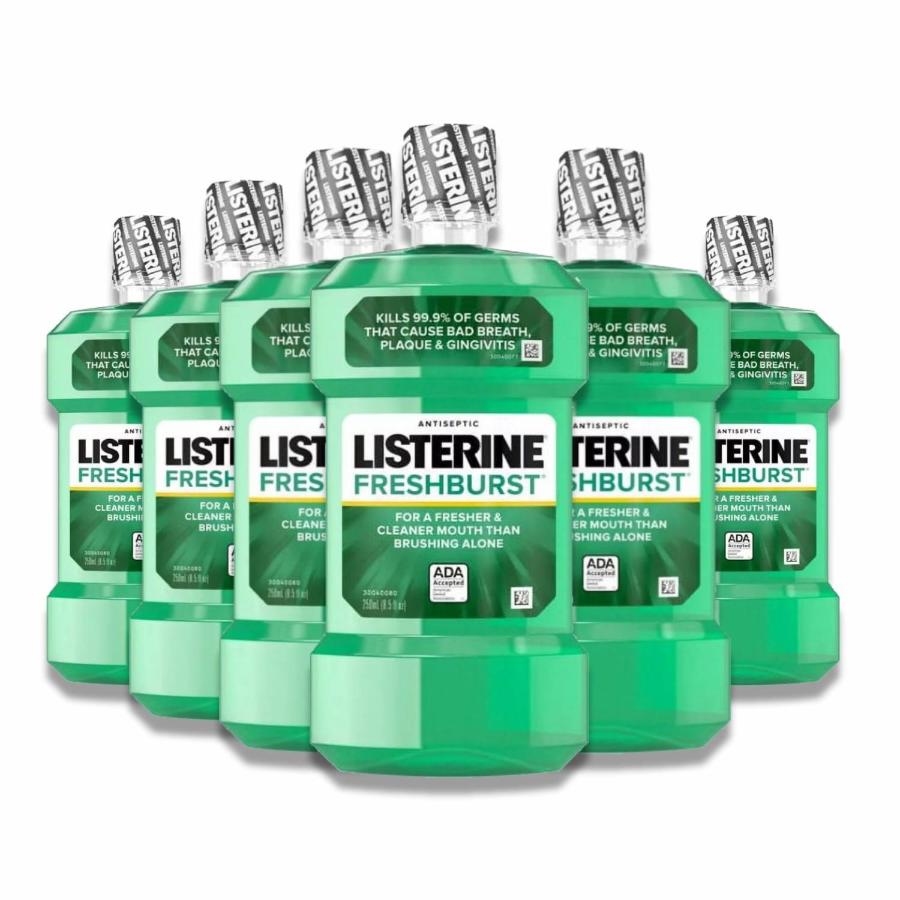 Listerine - Freshburst Antiseptic Mouthwash Spearmint - 8.5 Oz - 6 Pack