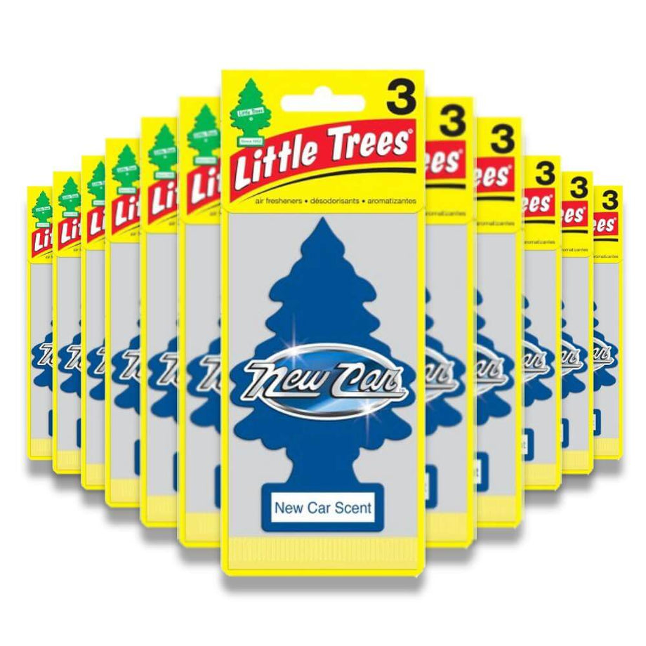 Little Trees Air Freshener New Car Scent (3-Pack) U3S-32089 - The