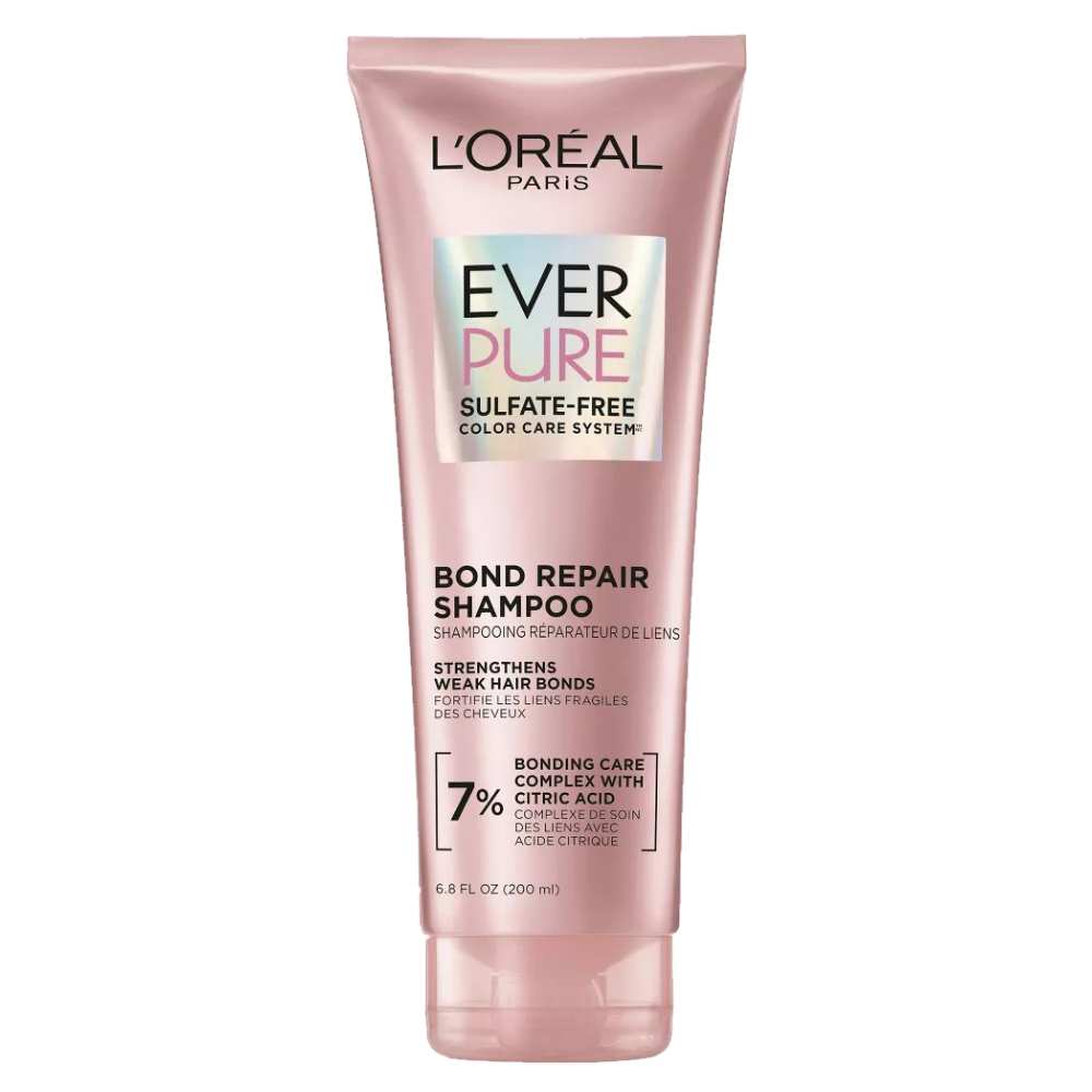 L'Oreal Paris EverPure Sulfate Free Bond Repair Color Care Shampoo 6.8 fl oz - 6 Pack