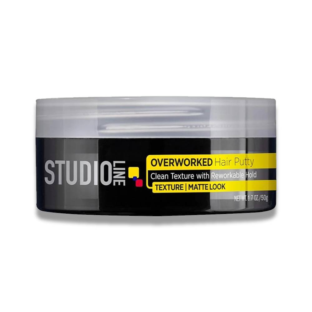 L'Oreal - Paris Studio Line Overworked Hair Putty - 1.7 Oz - 6 Pack
