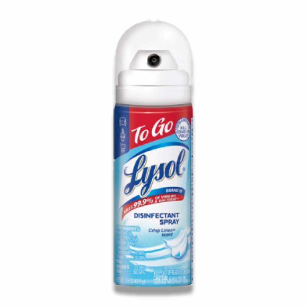 Lysol Disinfectant Spray To Go - 12 Pack (1.5 oz) Contarmarket