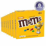 M&M's Peanut Chocolate Candy Box - 1.74 Oz - 384 ct - 8 pack