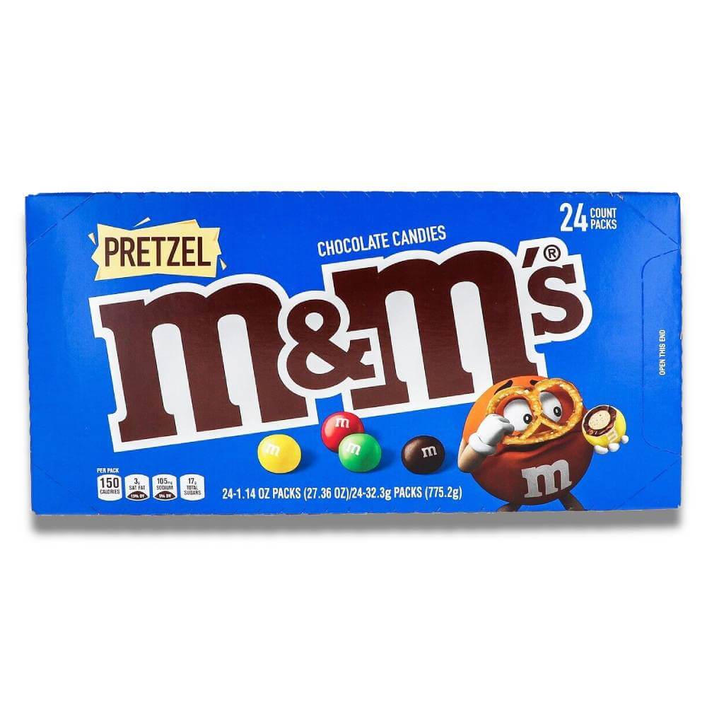 M&M'S Pretzel Chocolate Candies - 24 Pack Contarmarket