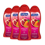 Softsoap - Body Wash, Moisturizing Pomegranate and Mango Spritz Scent - 20 Oz - 4 Pack