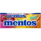 Mentos Chewy Mint Candy Roll - Fruit Flavored - 15 Packs Contarmarket