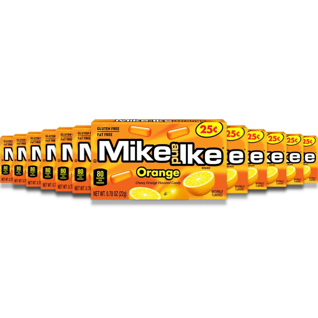 Mike & Ike Orange Candy - 0.78 Oz - 24 Ct - 16 PackContarmarket