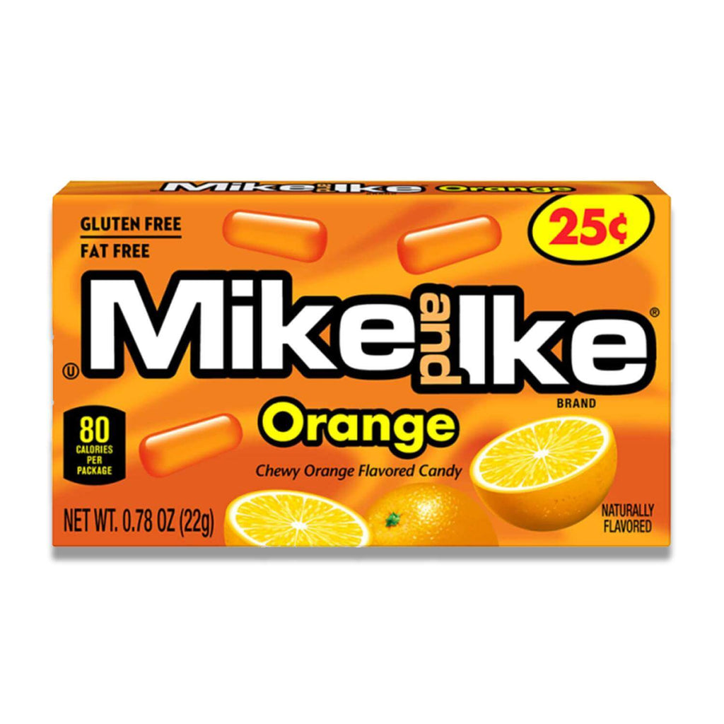 Mike & Ike Orange Candy - 0.78 Oz - 24 Ct - 16 PackContarmarket