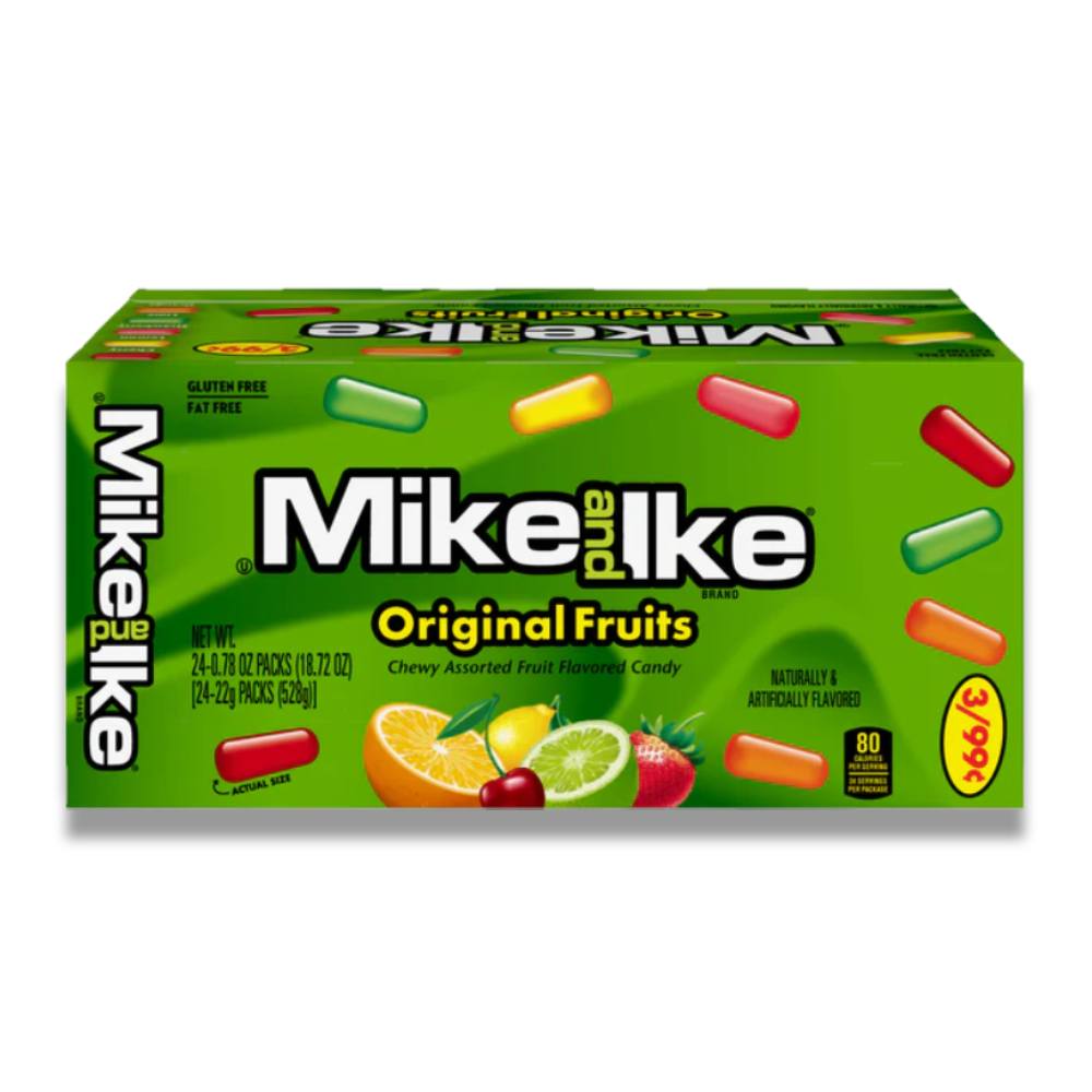 Mike & Ike Original Candy - 0.78 Oz - 24 Ct Each Contarmarket