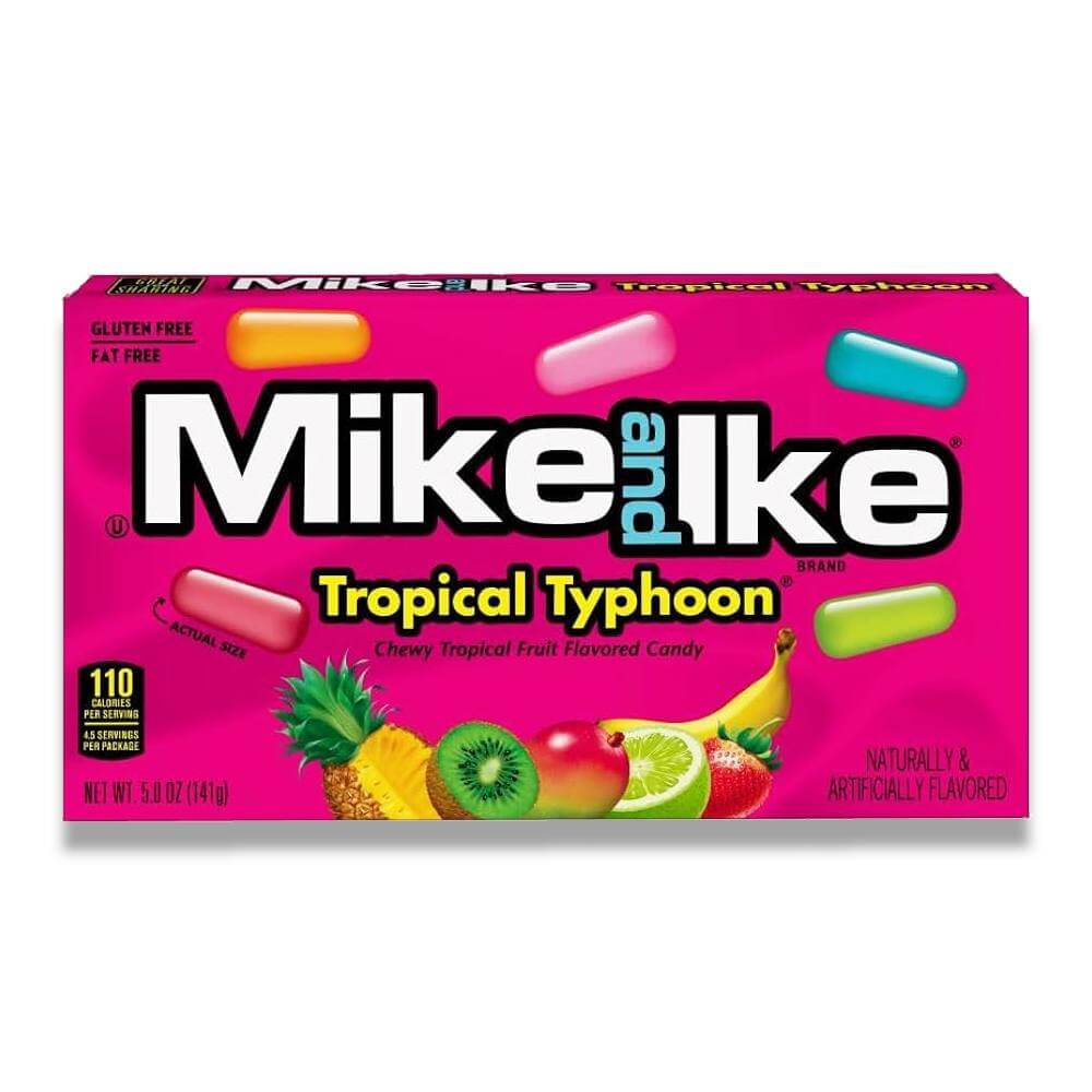 Mike & Ike Tropical Typhoon Candy - 0.78 Oz - 24 Ct Each Contarmarket