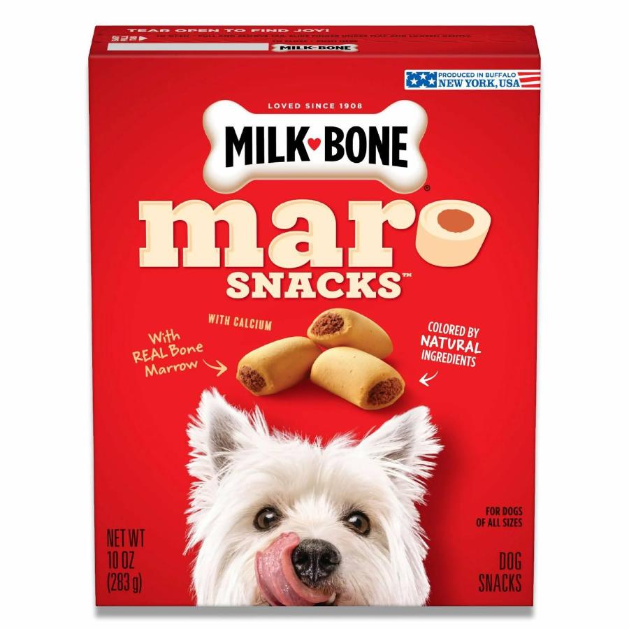 Milk-Bone - MaroSnacks Small Dog Treats With Bone Marrow - 10 Oz - 12 Pack