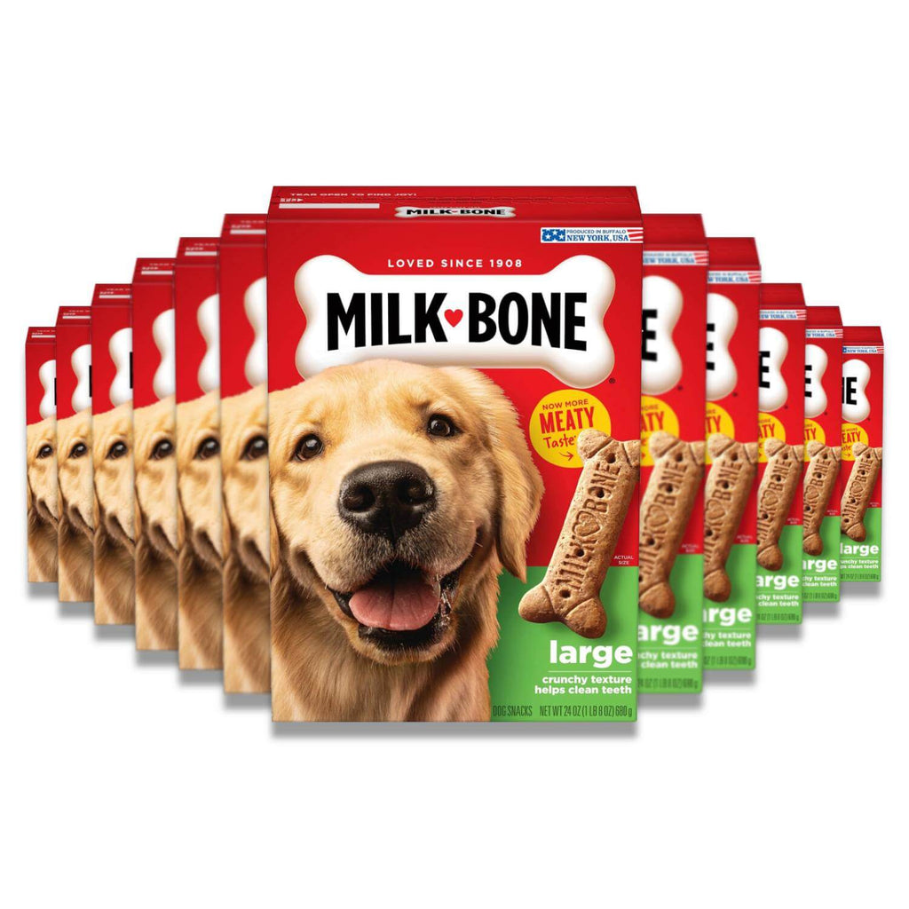 Milk-Bone Original Dog Treats - Large Dogs, 24 Oz - 12 Pack Contarmarket
