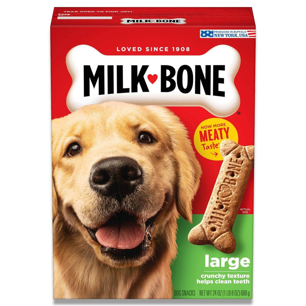 Milk-Bone Original Dog Treats - Large Dogs, 24 Oz - 12 Pack Contarmarket