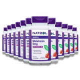 Natrol - Melatonin Fast Dissolve Strawberry  5 mg 90 Tablets - 12 Pack