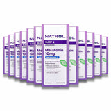 Natrol - Advanced Sleep Melatonin + 5HTP, 6mg, Calming Sleep Aid for Restful Sleep - 60 Ct - 12 Pack
