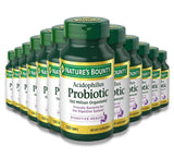 Nature's Bounty Acidophilus Probiotic - 120 Tablets, 12 Pack Contarmarket