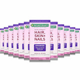 Nature's Bounty - Extra Concentration for Hair, Skin and Nails, Quick Release Softgels - 150 Ct - 12 Pack