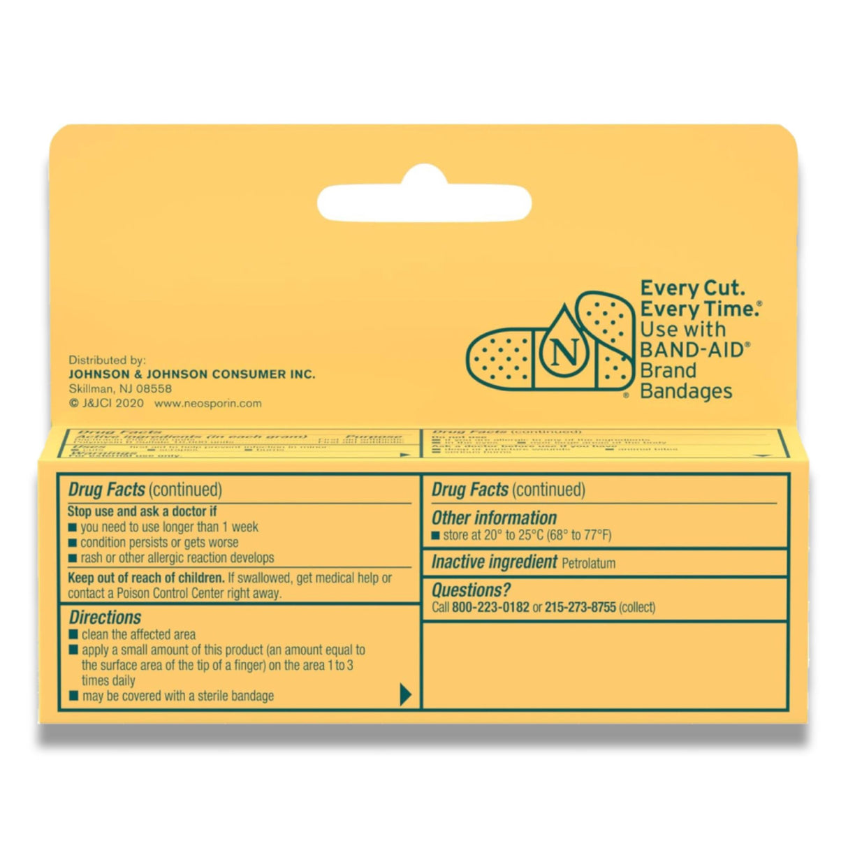 Neosporin - Simply First Aid Antibiotic Ointment and Wound Care Treatment - 0.5 Oz - 72 Pack