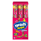 Nerds - Rope Candy, Rainbow - 0.92 Oz - 24 Count Each