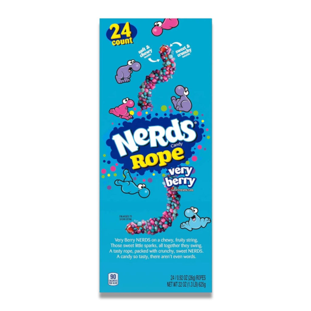 Nerds Rope Candy Very Berry - 0.92 Oz Each Contarmarket