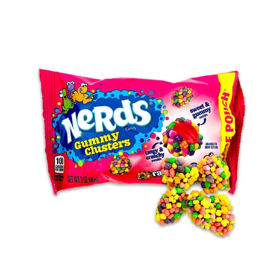 Nerds Gummy Clusters Candy - Share Pouch - 3 oz. -12 ct.