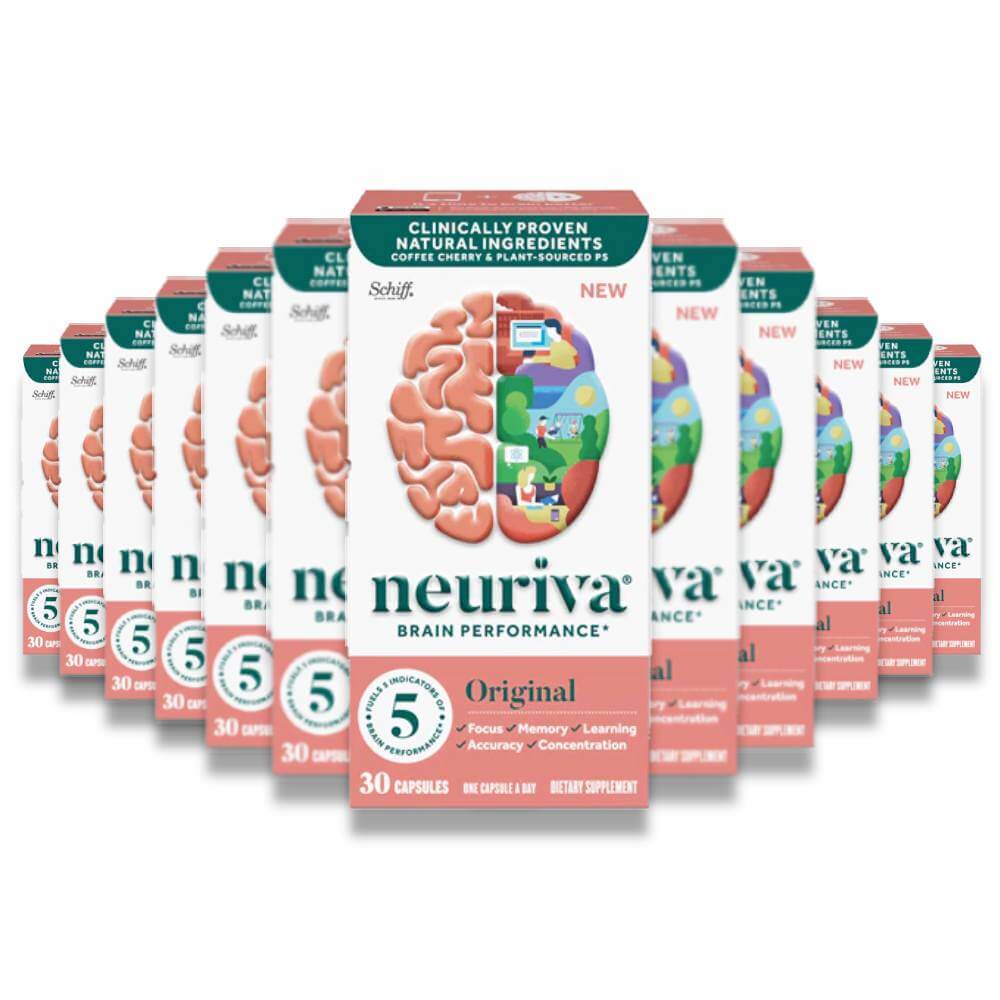 Neuriva Original Brain Performance Capsules 30 Ct 12 Pack Contarmarket