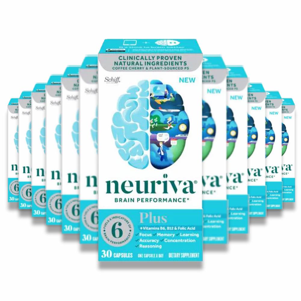 Neuriva Plus Brain Performance Capsules 30 Ct 12 Pack Contarmarket