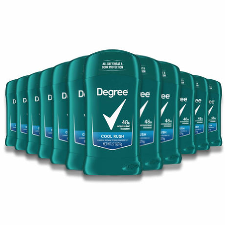 Degree Men Antiperspirant Deodorant Cool Rush  2.7 Oz - 12 Pack