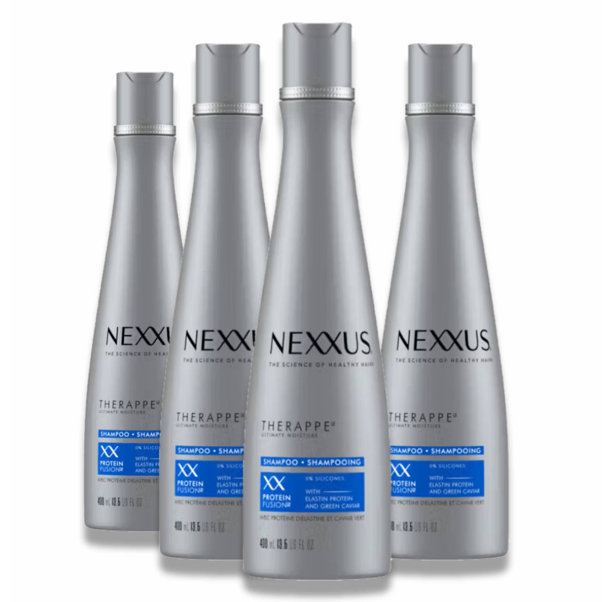 NEXXUS THERAPPE Ultimate Moisture Shampoo, 13.5 oz - 4 Pack