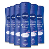 Nivea - Deodorant Spray Protect & Care 150 ml - 6 Pack