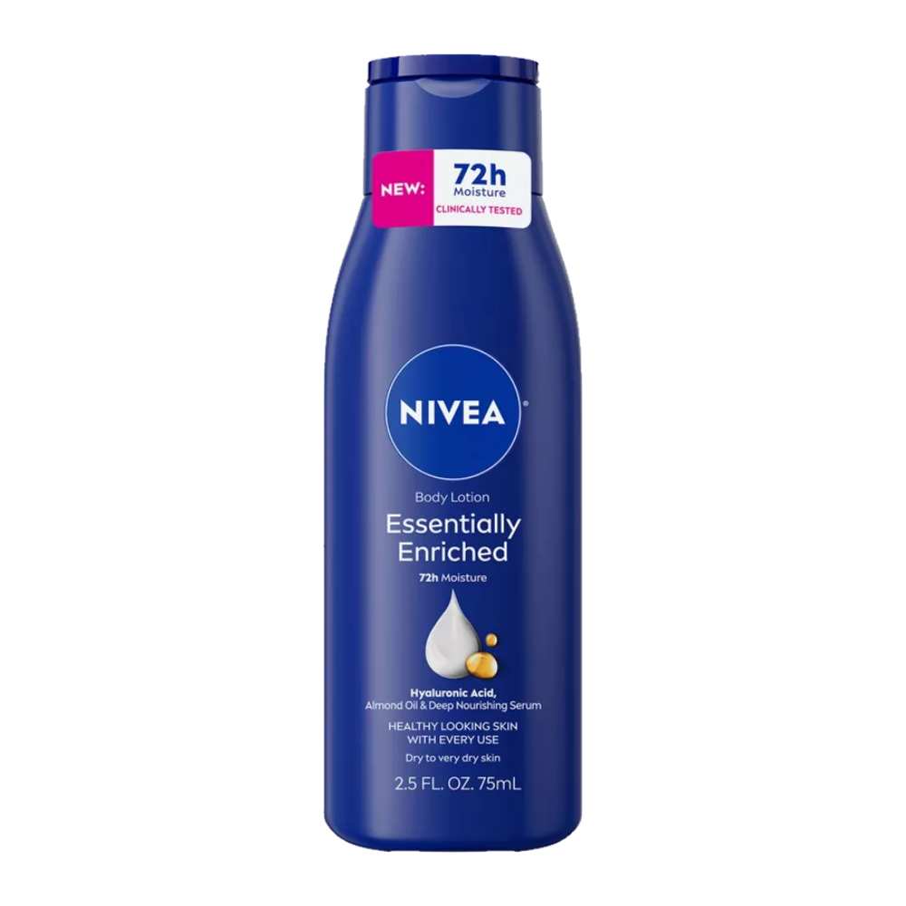 Nivea - Essentially Enriched Body Lotion for Dry SkinFresh - 2.5 Oz - 24 Pack