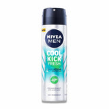 Nivea - Deodorant New Spray Cool Kick Fresh - 150 ml - 6 Pack