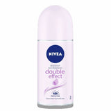 Nivea - Deodorant Roll On, Double Effect  - 50 ml - 6 Pack